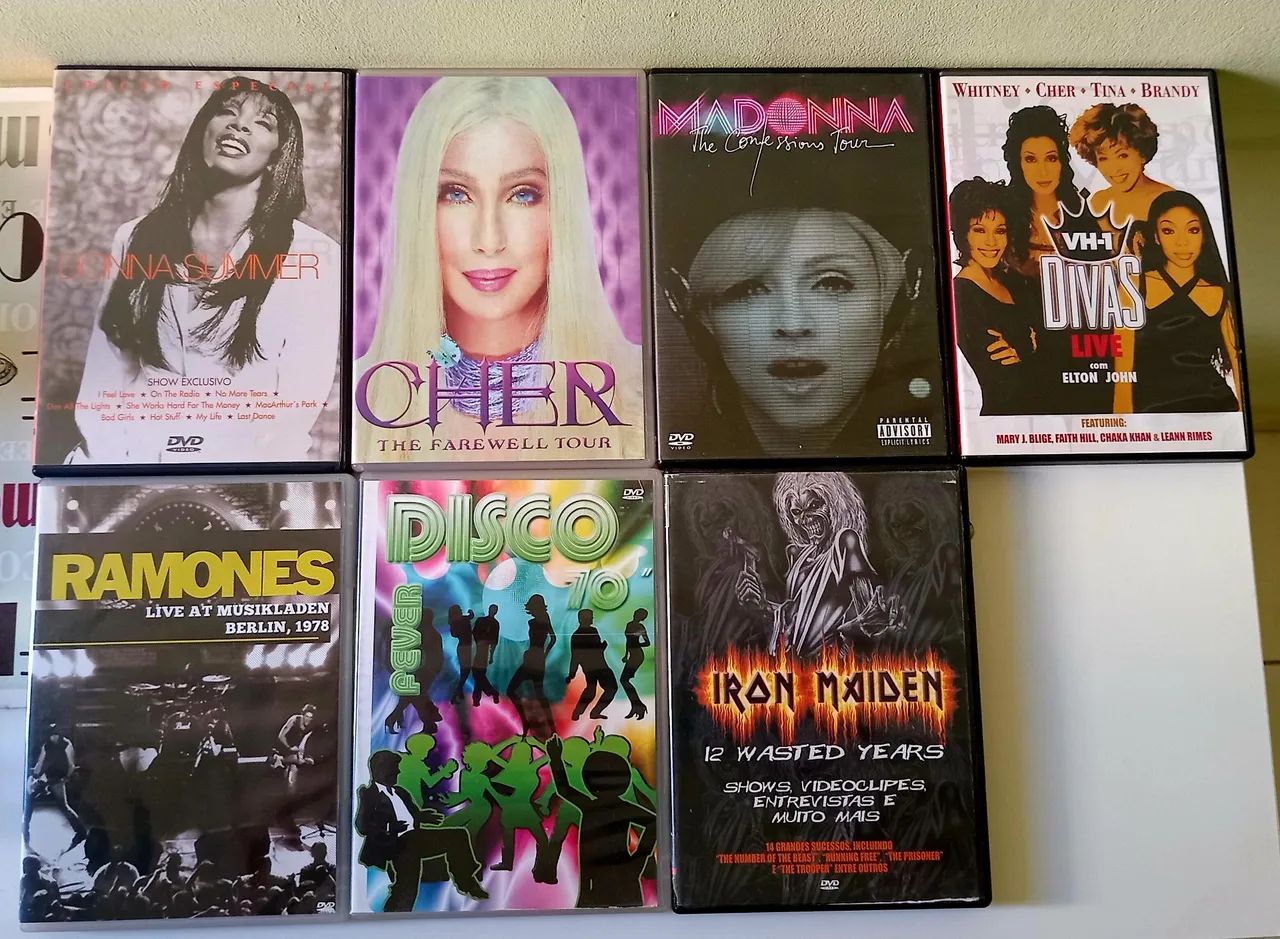 Kit 15 Dvds e Cds Musicais Originais  - Foto 3