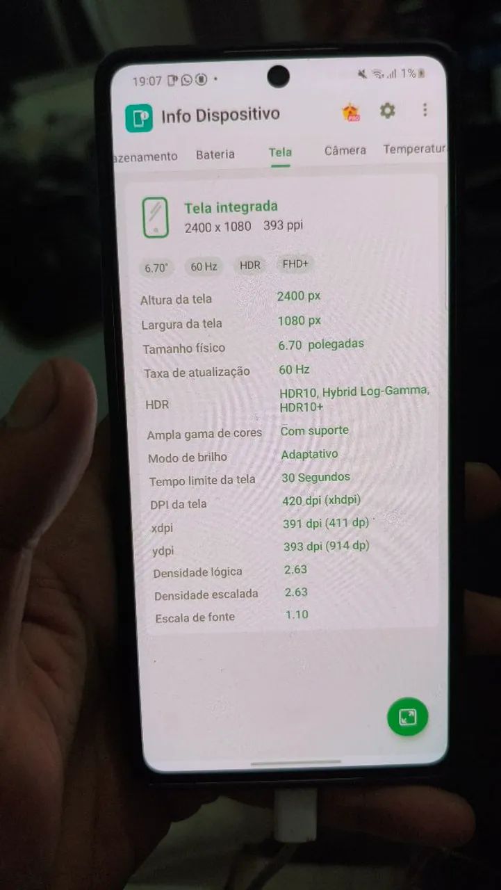 Samsung s10 lite leia a descrição  - Foto 4