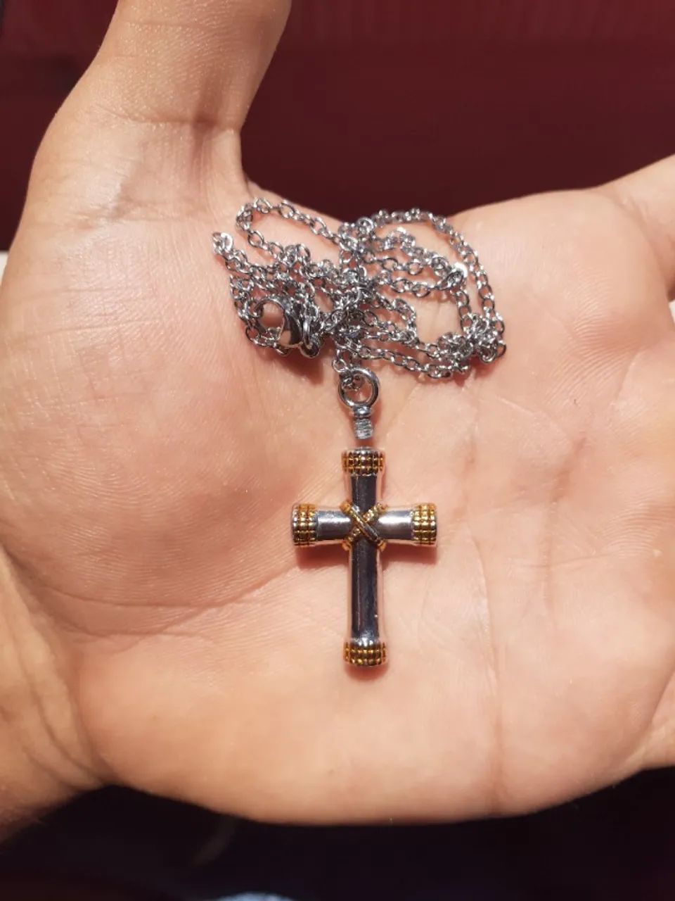 Colar Crucifixo, dois modelos - Foto 2