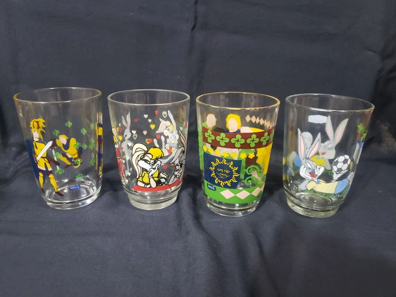 16 Copos de vidro anos 90 - Foto 2