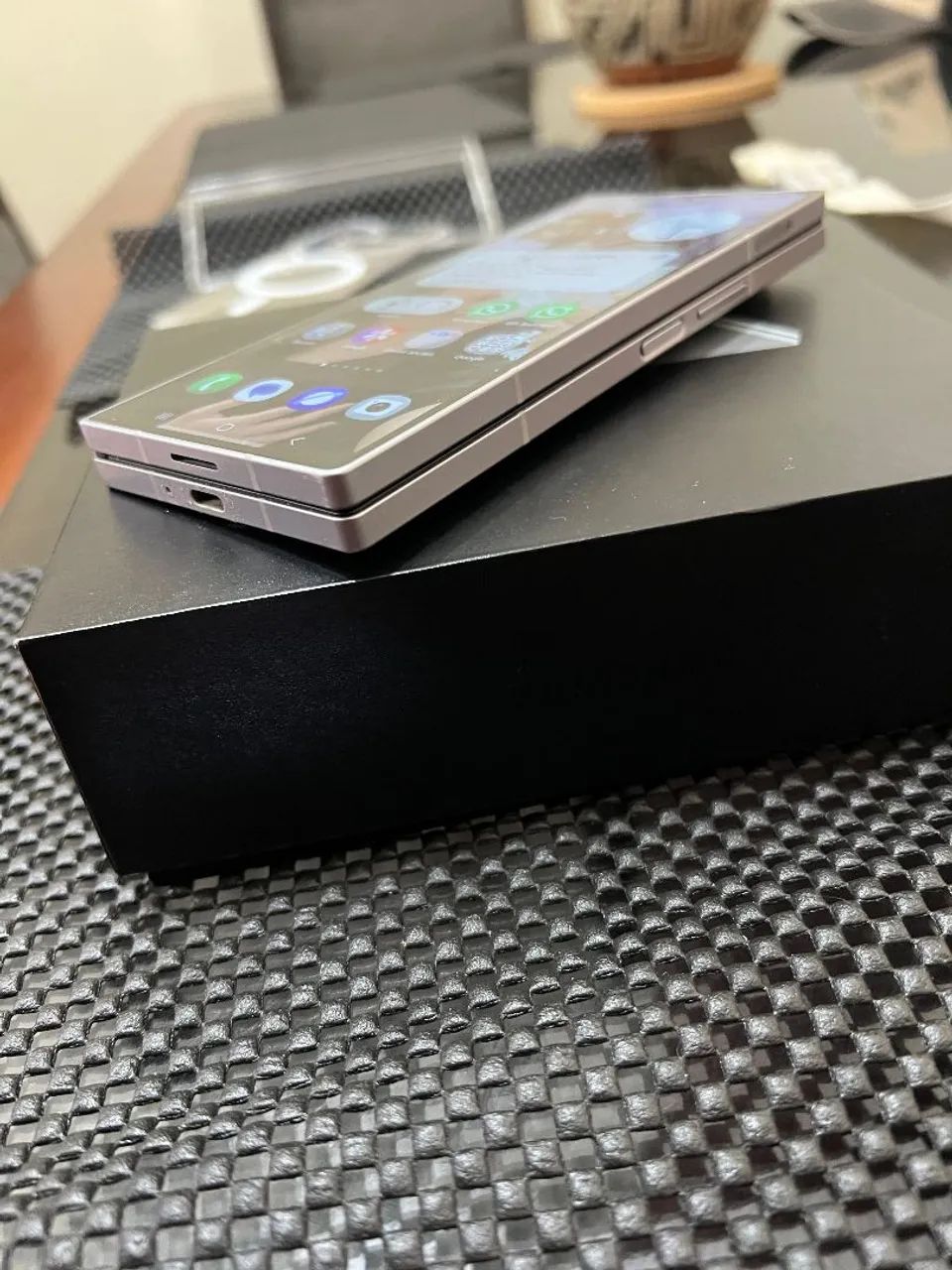 Samsung z6 fold 512gb memória 12gb ram (com defeito na tela