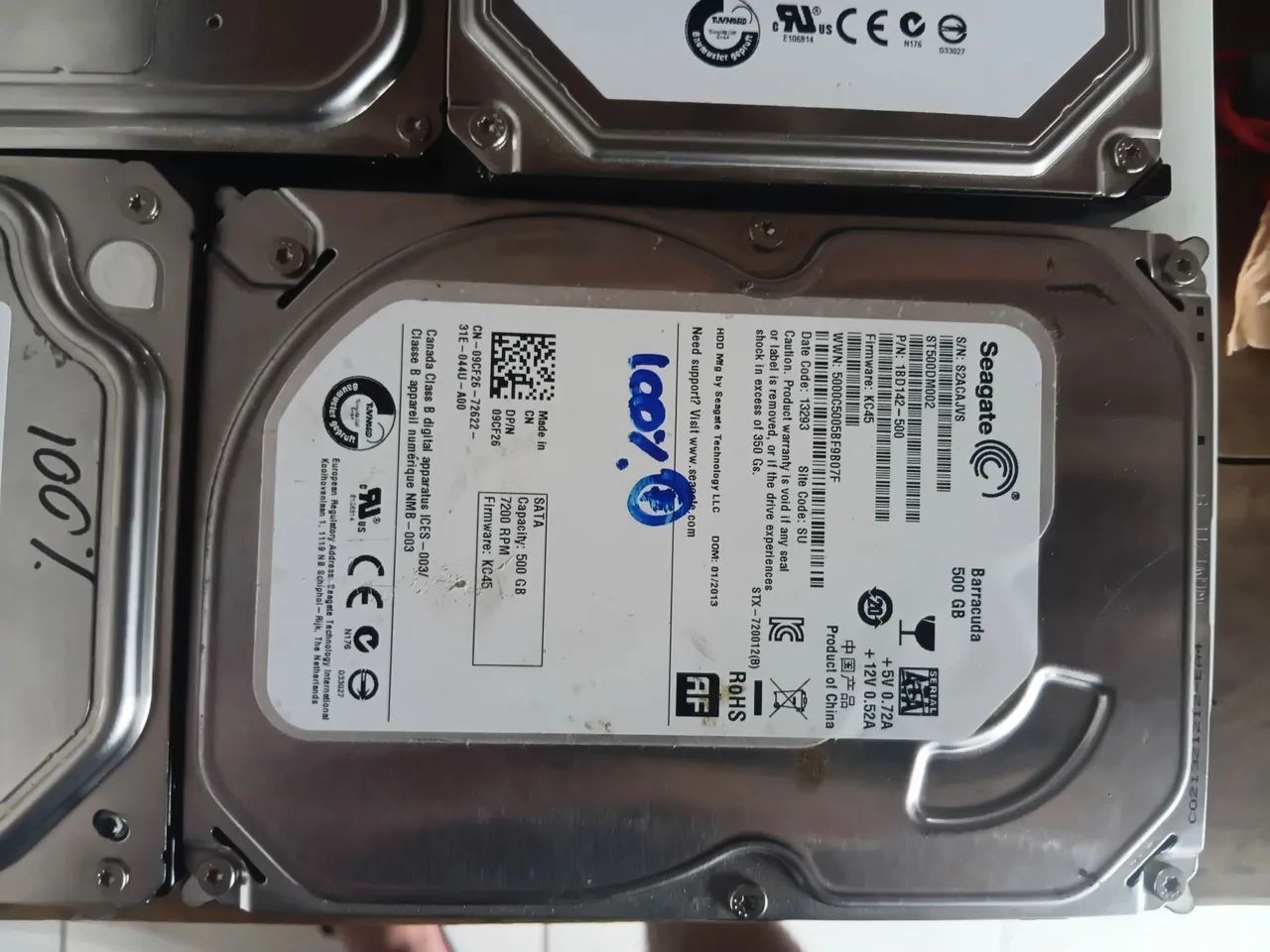 Hds de desktop de 1 tera e 500 gigas - Foto 2