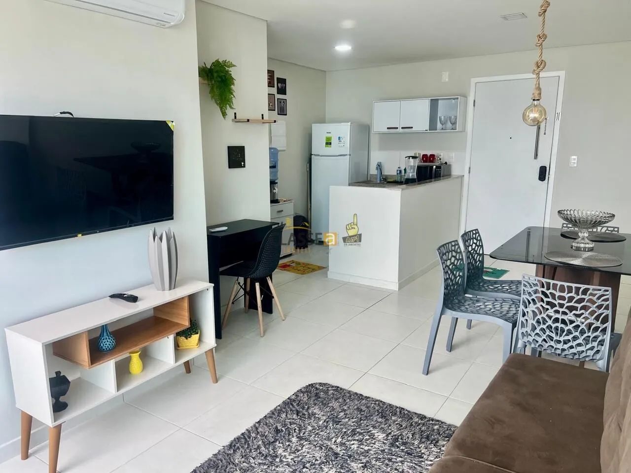 Apartamento Beira Mar 1 quarto Mobiliado em Barra de Jangada - Foto 2