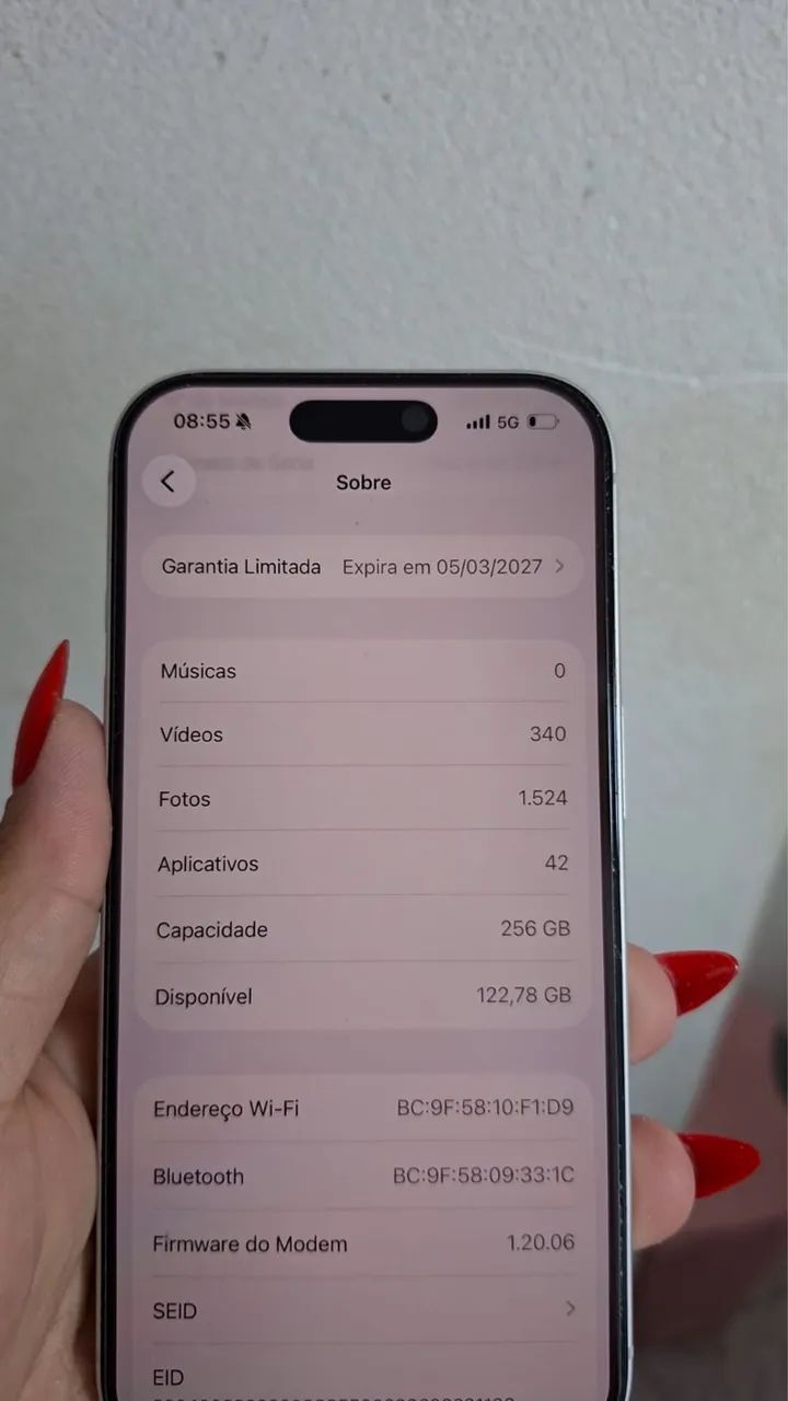iPhone 17pro silver 256gb  - Foto 3
