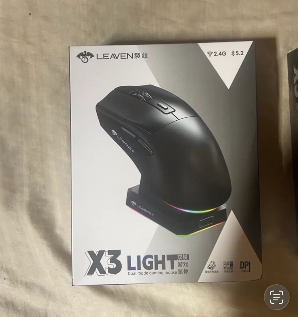 MOUSE SEM FIO LEAVEN X3 (COM DOC DE CARREGAMENTO) - Foto 2