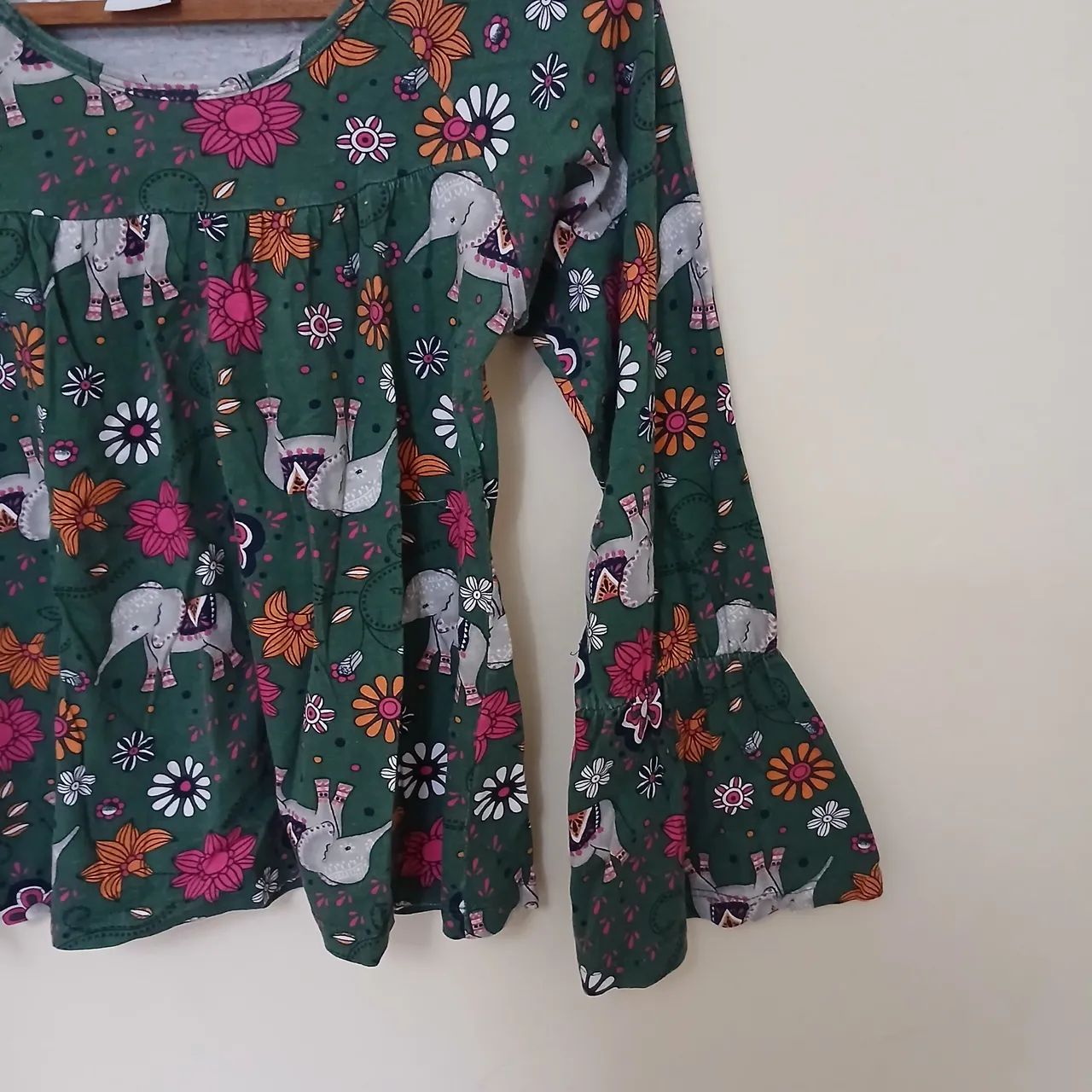 Blusa bata Infantil manga longa  - Foto 4