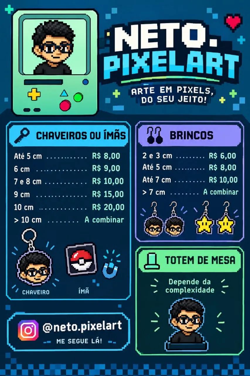 Pixel Art com Hama Beads 