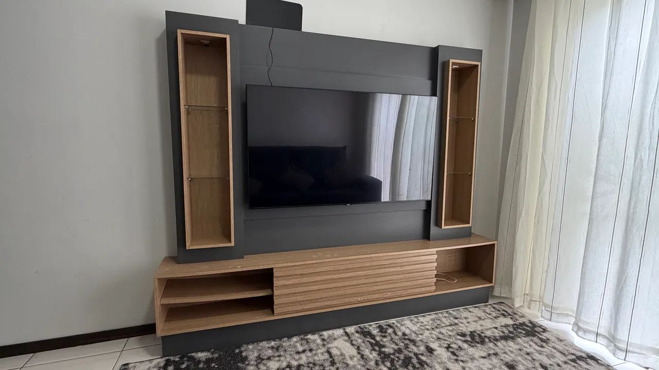 Rack com painel para tv até 55?