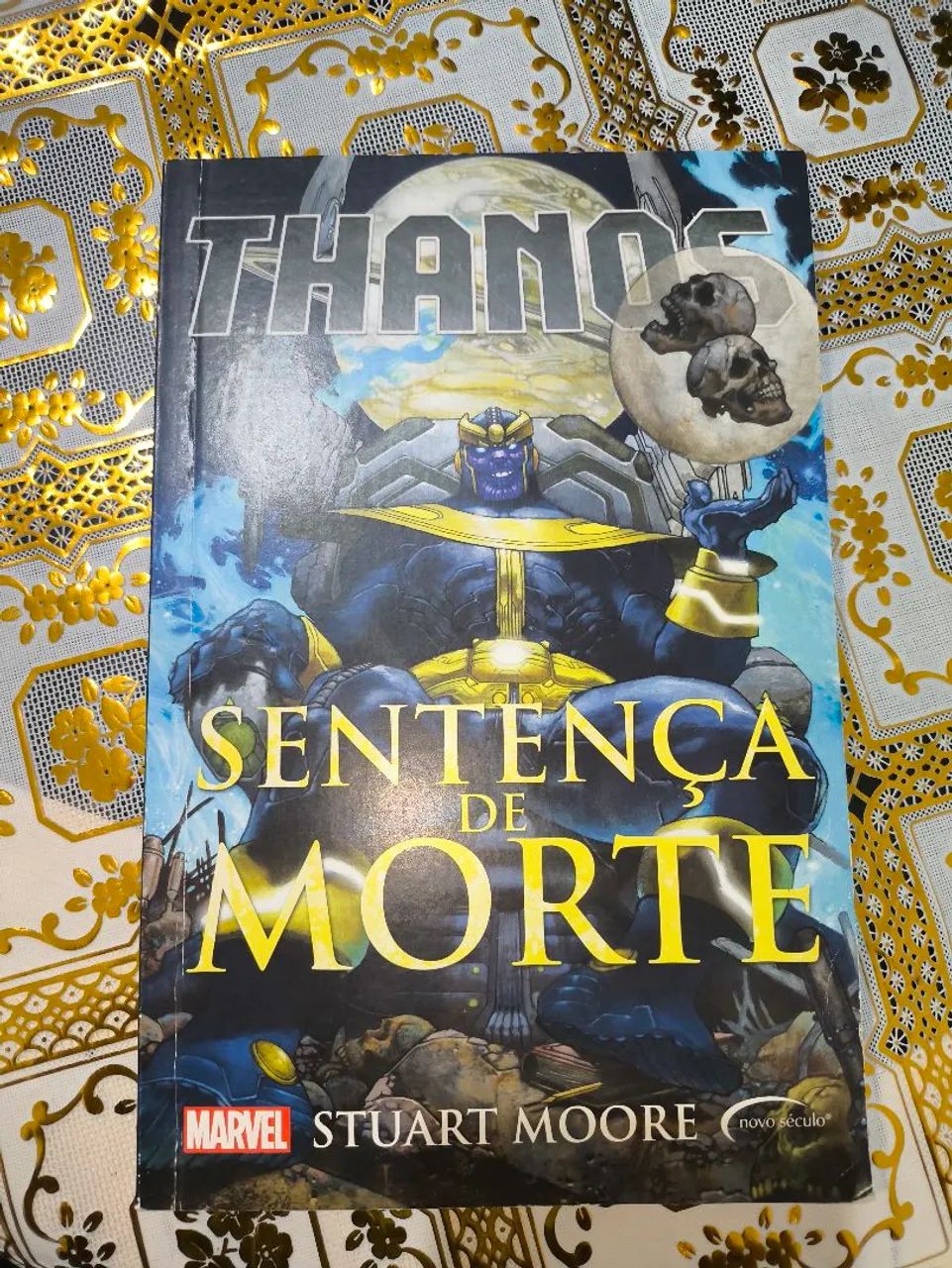 Livro Thanos: Sentença de morte marvel