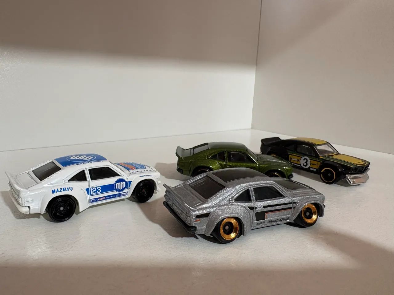 Hot Wheels combo (4) Mazda RX-3