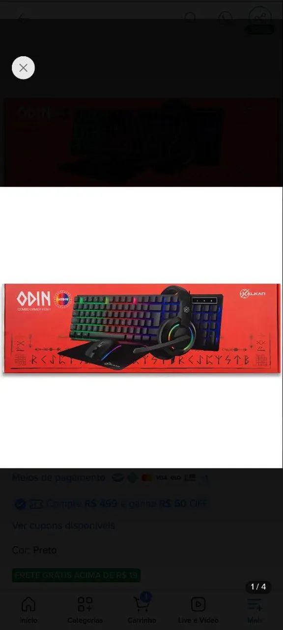 Peças para montar Pc gamer  - Foto 4