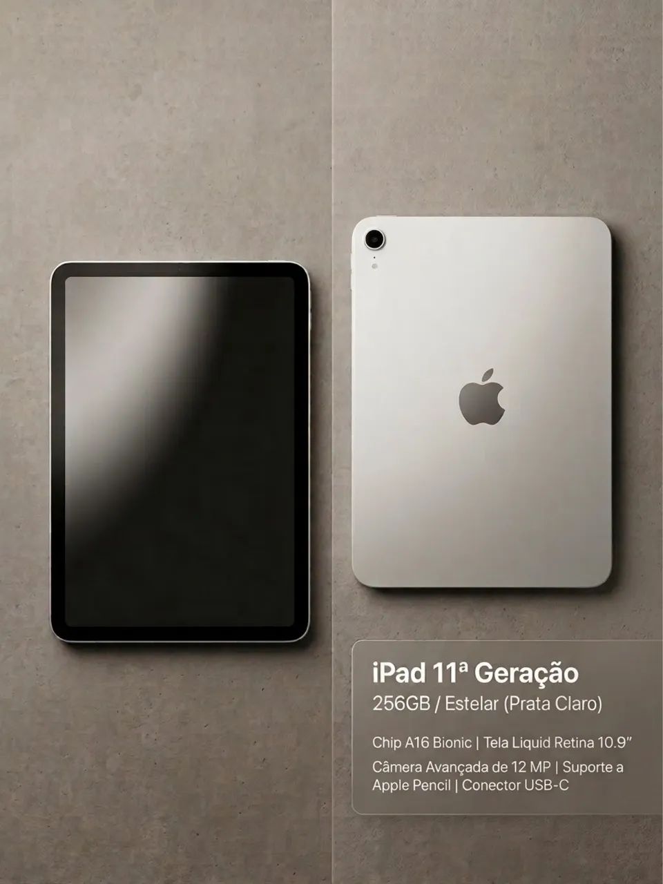iPad 11ª geração silver 256GB - Foto 2