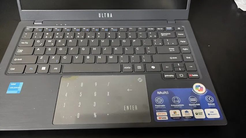VENDO NOTEBOOK MULTI CELERON PROCESSADOR DUAL CORE  128GB  4GB DE MEMÓRIA RAM  R$: 600,00 - Foto 2