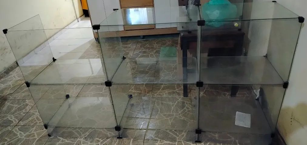 Balcão de vidro para comércio  - Foto 2