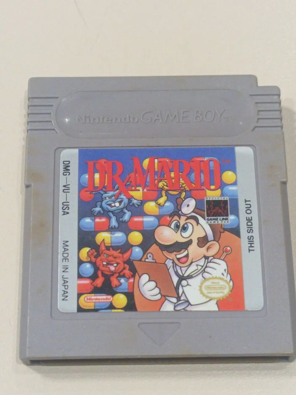 Jogo Dr. Mário original P/Game Boy