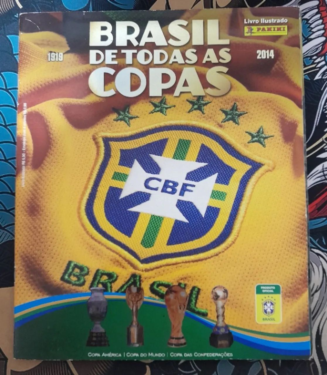 Album Brasil de Todas as Copas (Panini 2013) Completo 