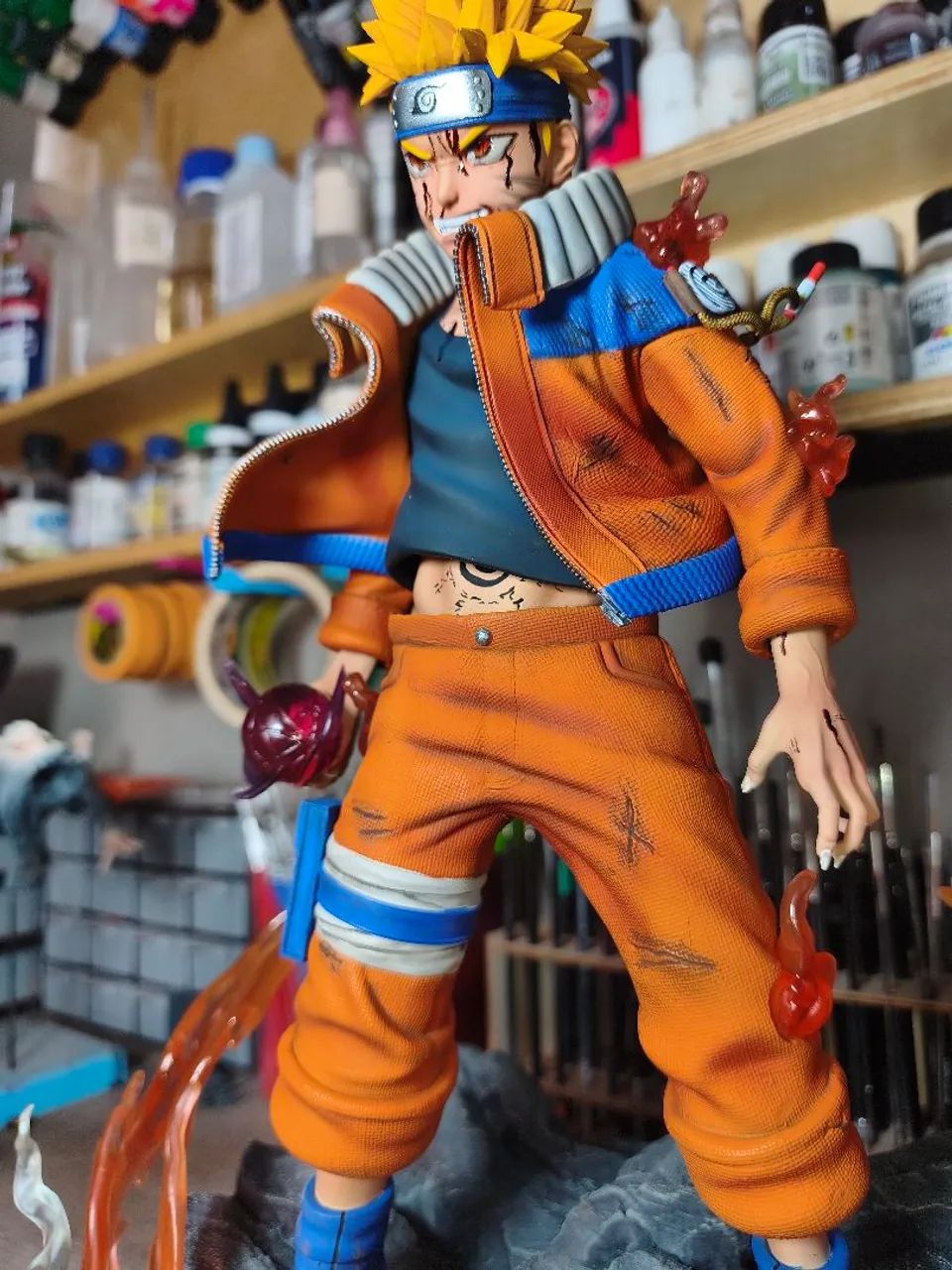 Naruto Rage Estátua Resina  - Foto 4