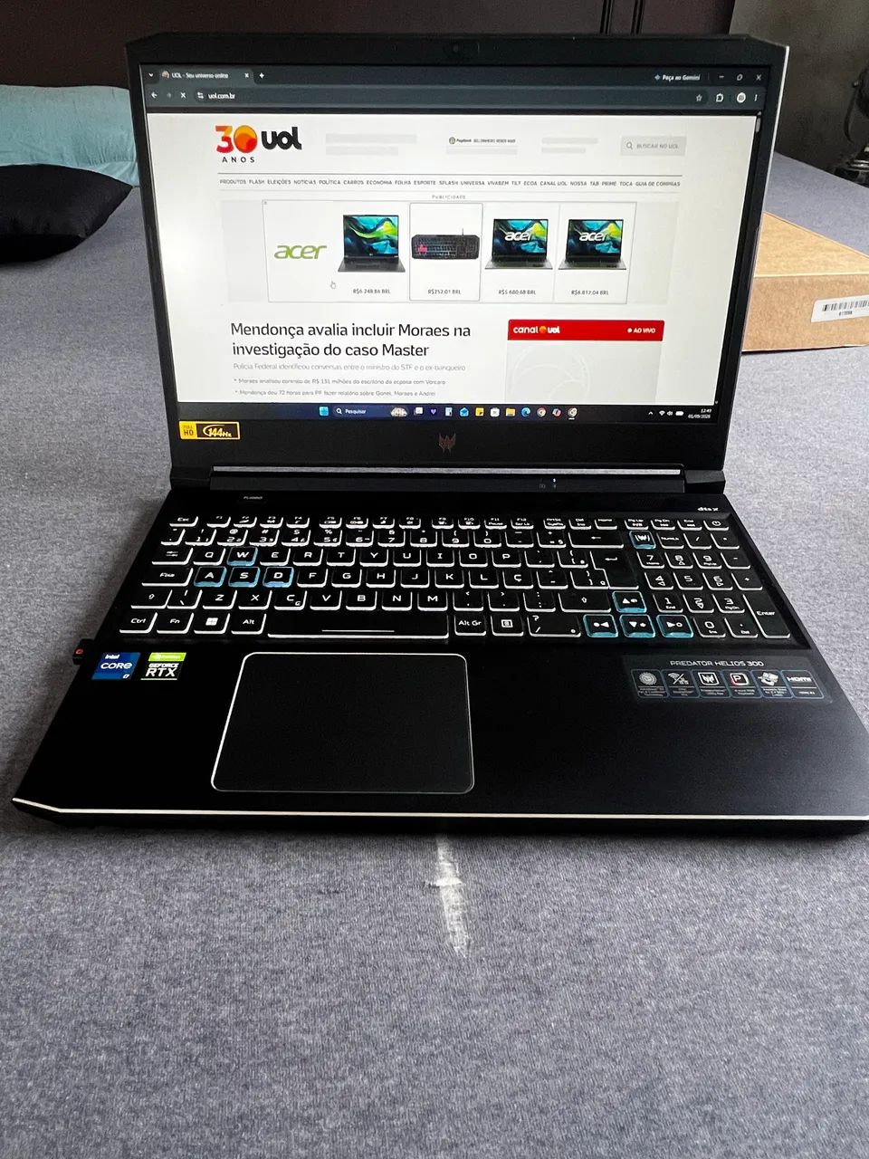 Acer Predator Helios 300 - RTX 3070 - Foto 4