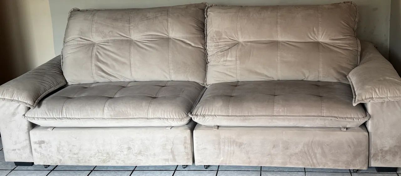 Sofá 5 Lugares retrátil  - Foto 2