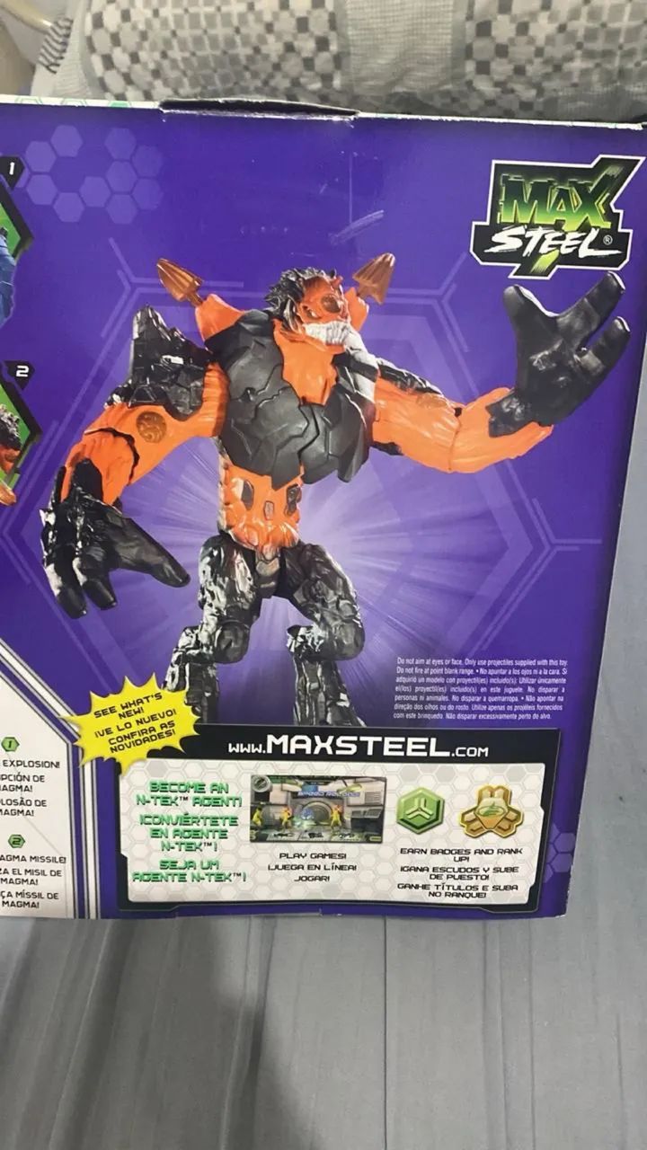 Boneco Max Steel - Elementor  - Foto 2