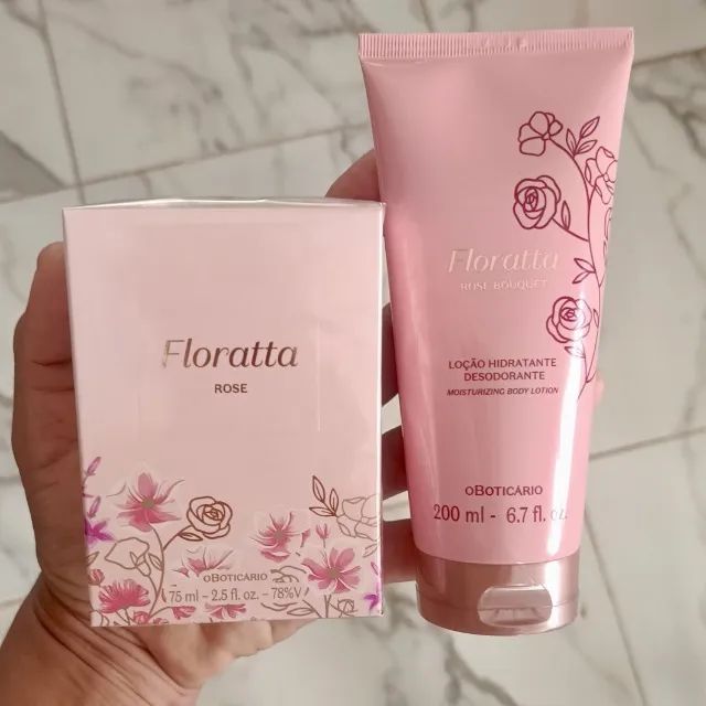 Combo Floratta Rose Perfume + Hidratante - Foto 4