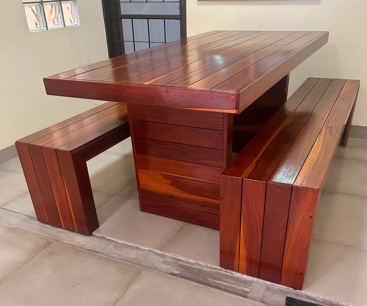 Mesa madeira - Foto 4