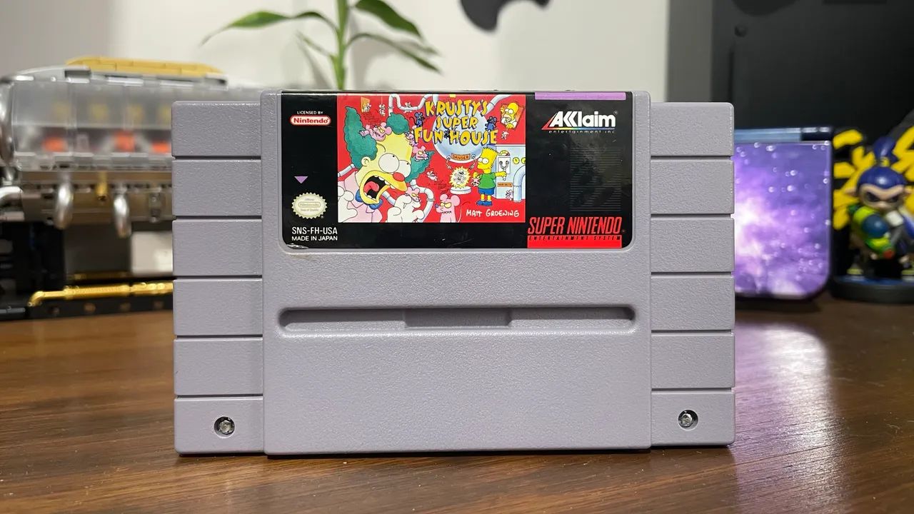 Krustys Super Fun House Original Super Nintendo 