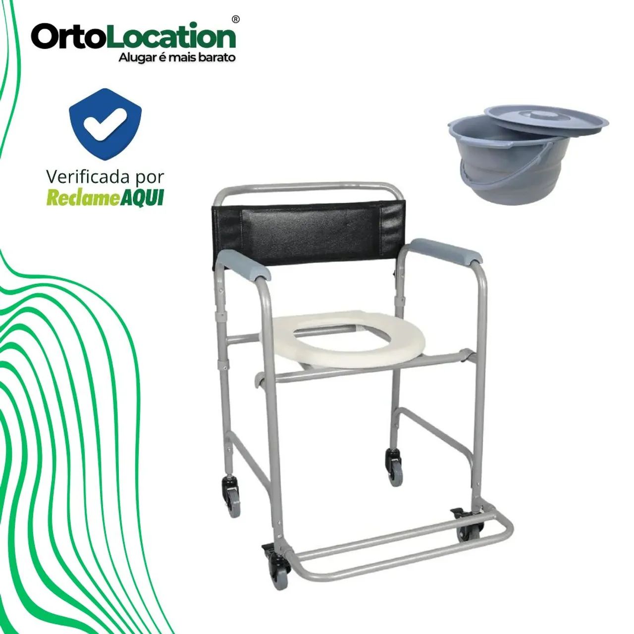 Aluguel de Cadeira de rodas e Cama Hospitalar, Andador, Muleta , Bota imobilizadora - Foto 5