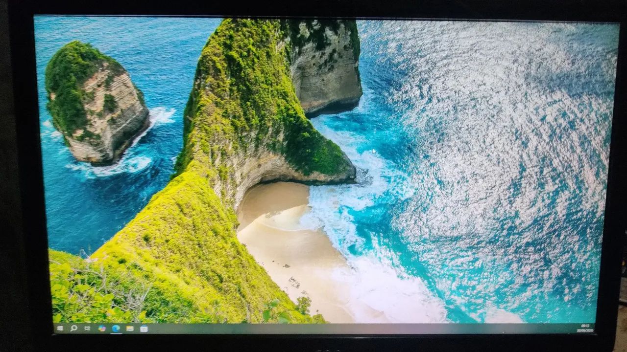 Monitor AOC LED 22 VGA e DVI com adaptador para HDMI  - Foto 2