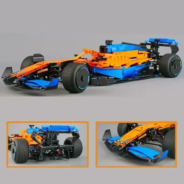 F1 McLaren carro de corrida bloco de montar - Foto 3