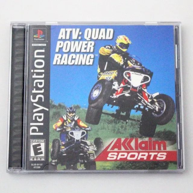 ATV: Quad Power Racing para PlayStation completo em perfeito estado de conservação