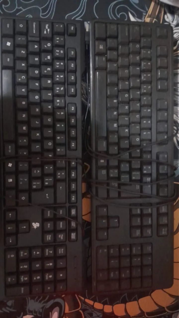 Computador com 2 teclados e mouse - Foto 3