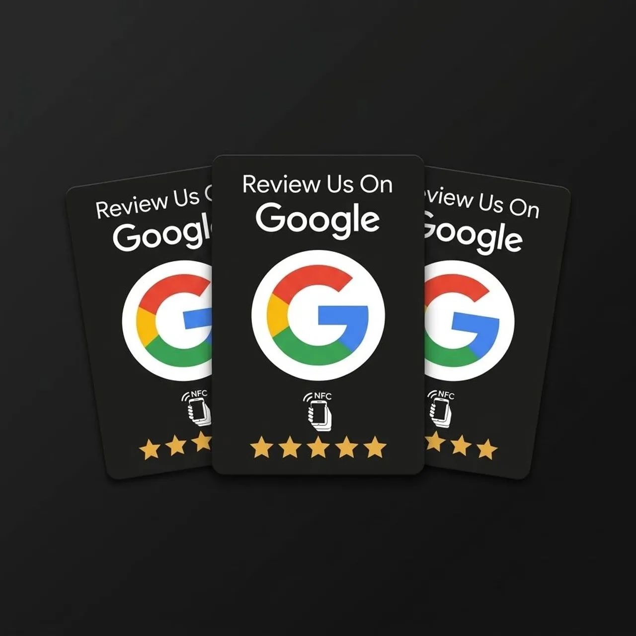 Cartão NFC AVALIAÇÃO GOOGLE 