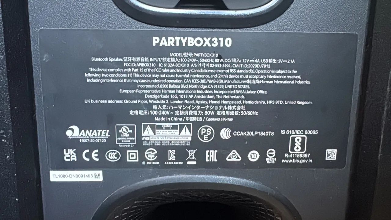 Vendo caixa de som JBL Partbox 310 - Foto 5