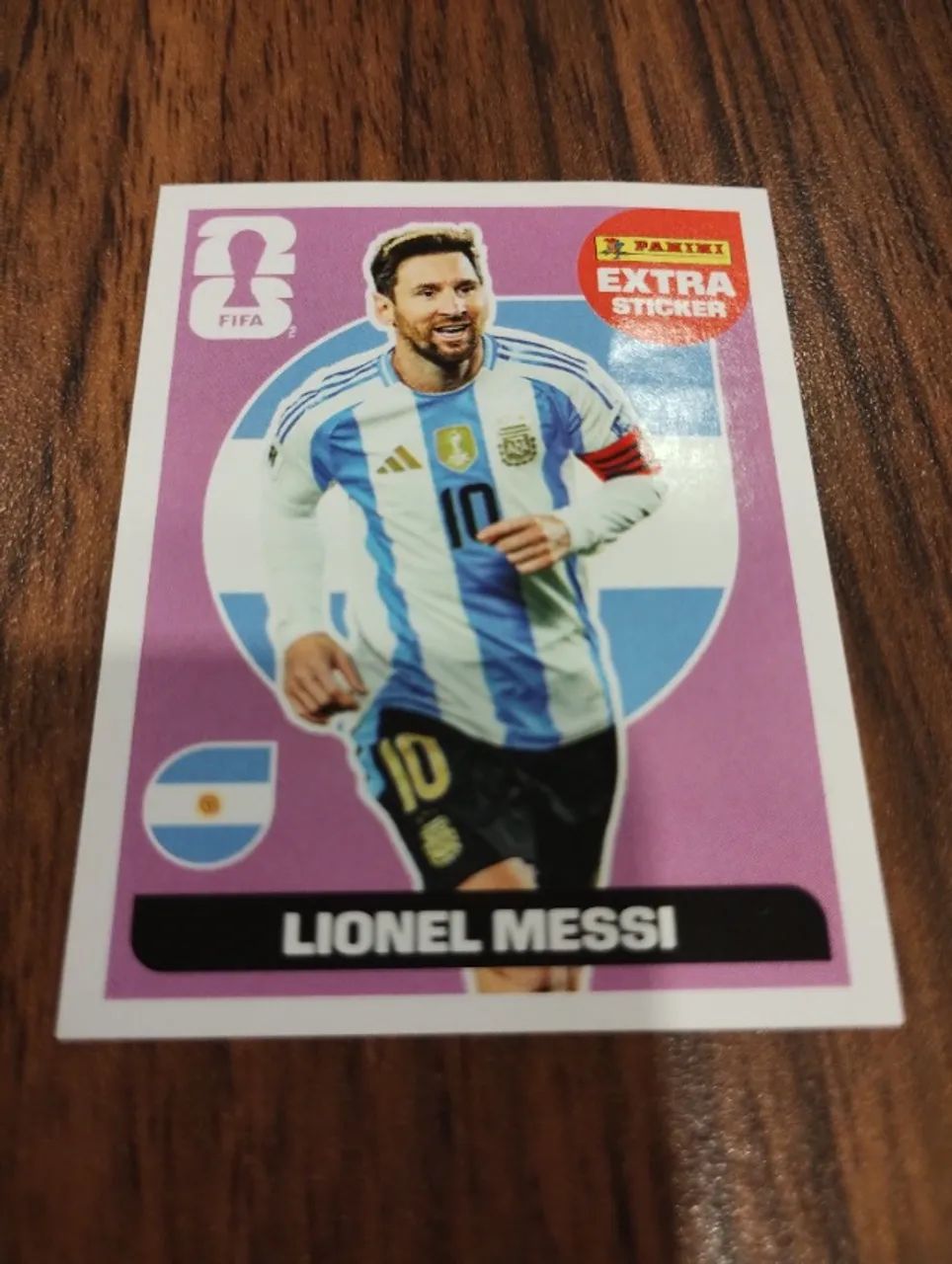 Figurinha Legend Extra Sticker Messi 2026
