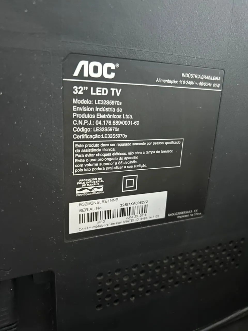 Tv 32 polegadas AOC - Foto 2
