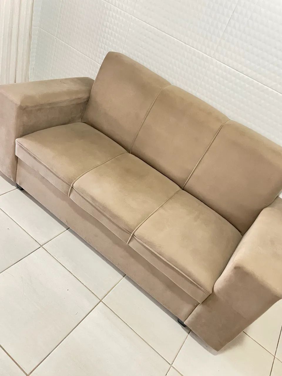 Conjunto de 2 sofás novos, usados apenas para enfeite  - Foto 3