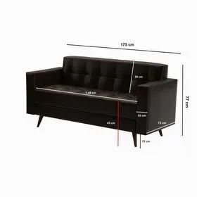Sofá Retrô Courino 1,75m - (Promoção)!! - Foto 3