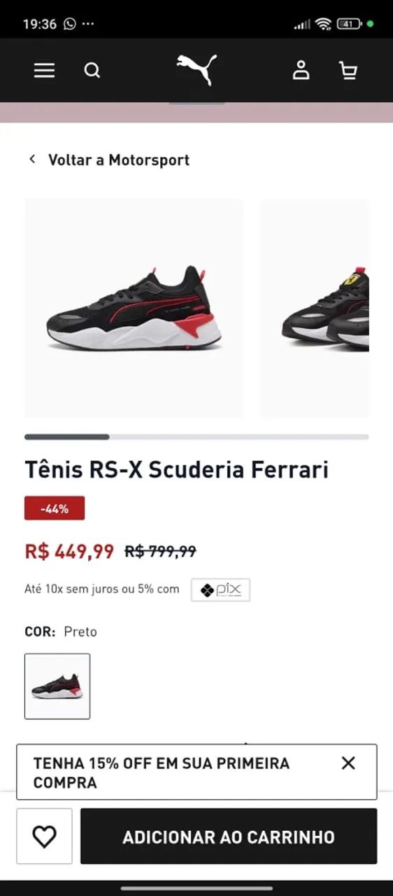 Lote de Tênis original da Puma - Foto 4