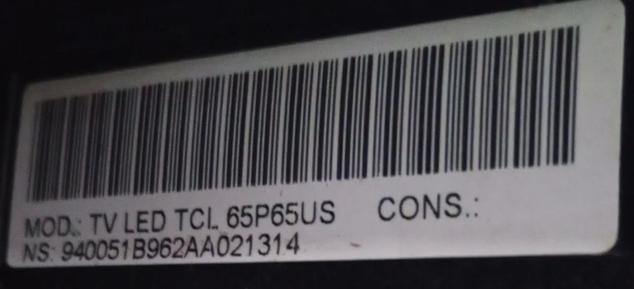 Televisão 65 podegadas 