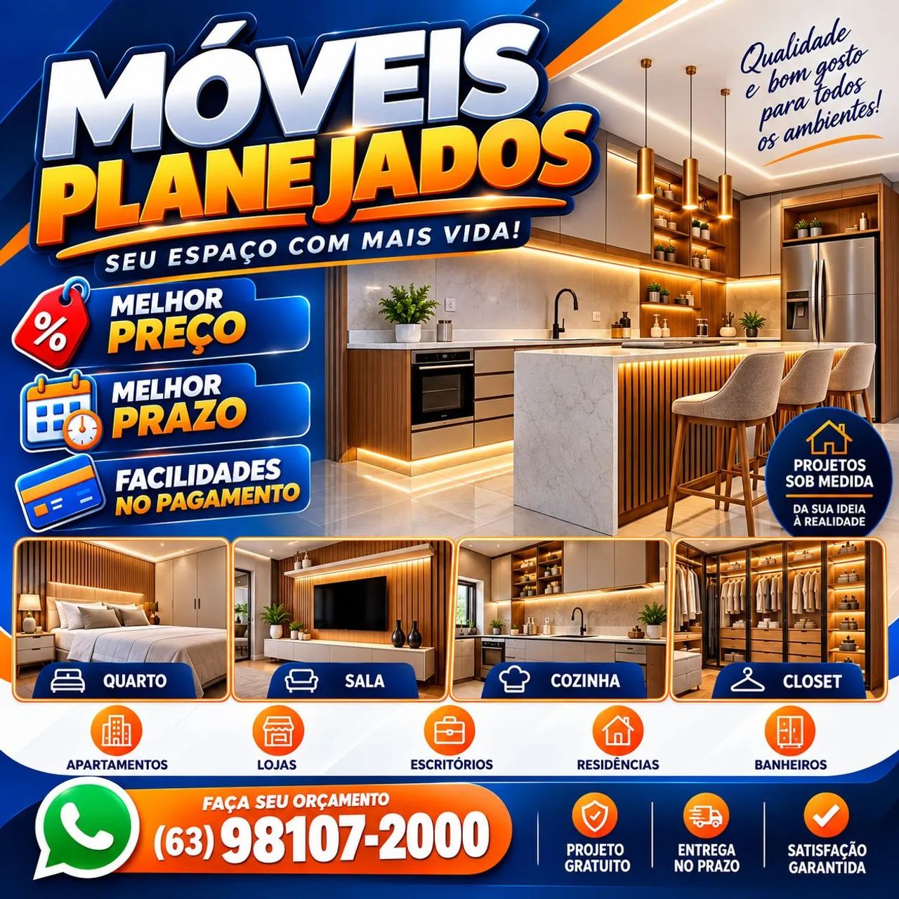 Móveis planejados  - Foto 2