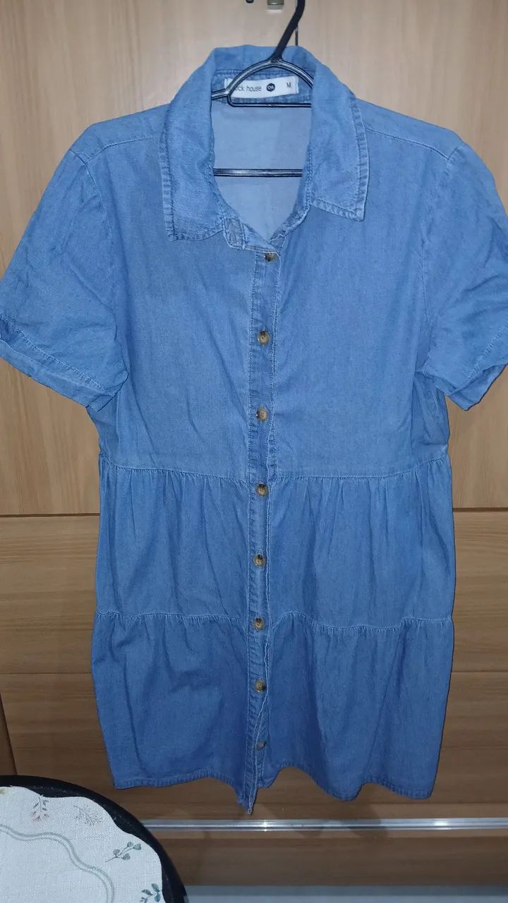 Vestido Jeans CeA Tam.M - Foto 4
