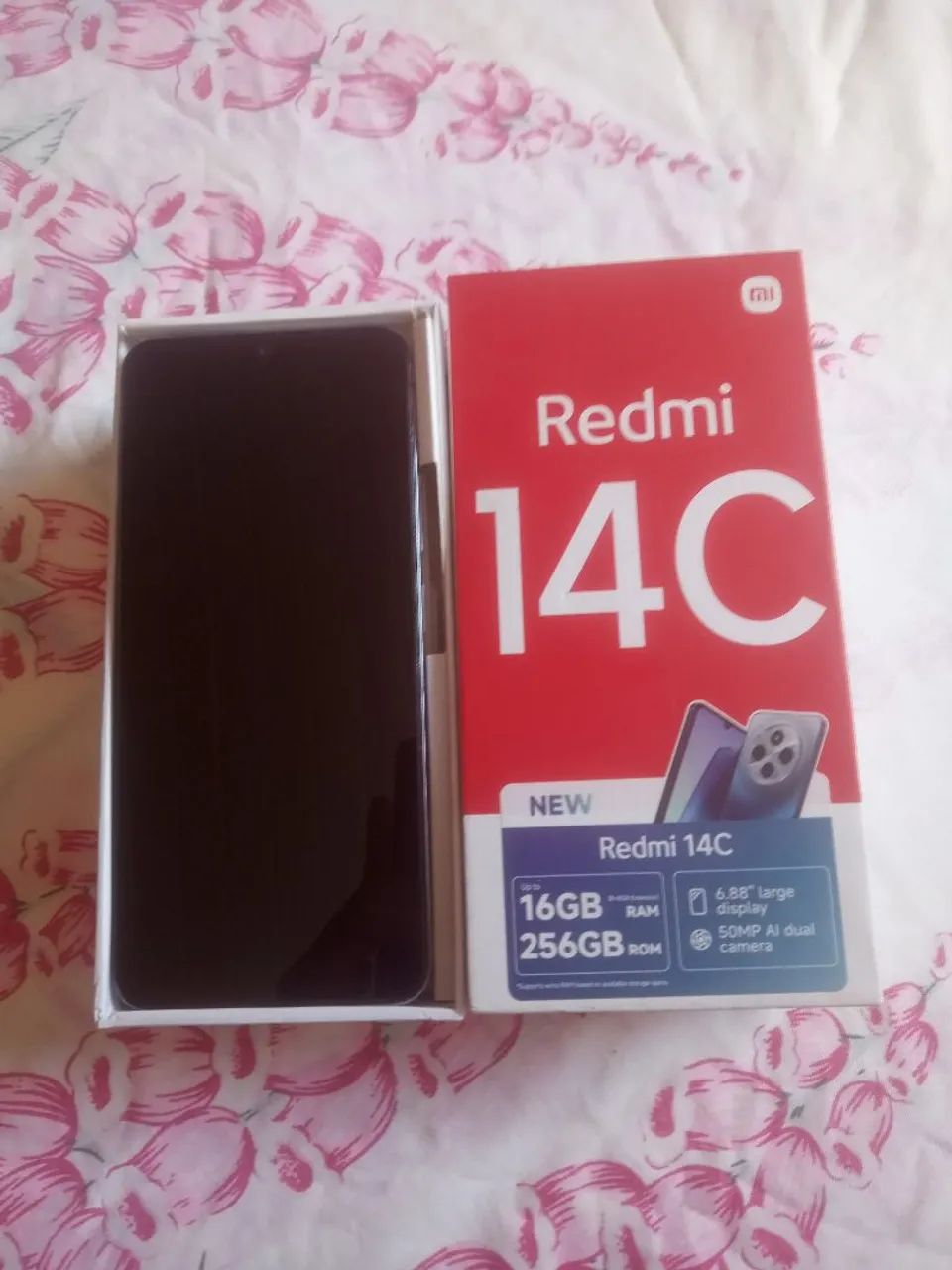 Redmi 14c 16gb RAM 256gb de memória - Celulares e Smartphones
