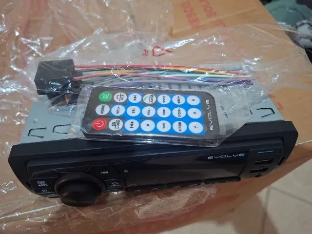 Auto rádio pen drive e bluetooth com controle  - Foto 3