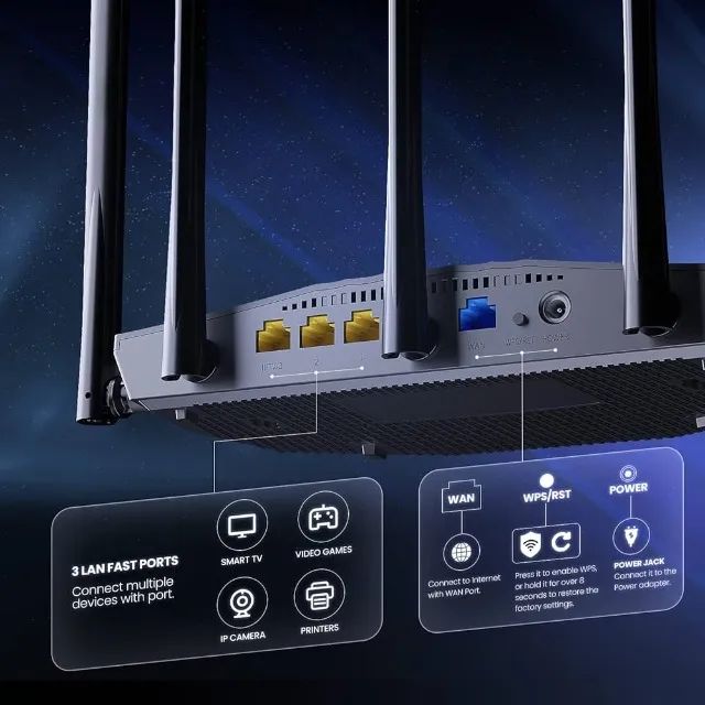 Roteador Wi-Fi 1GBps - Foto 2
