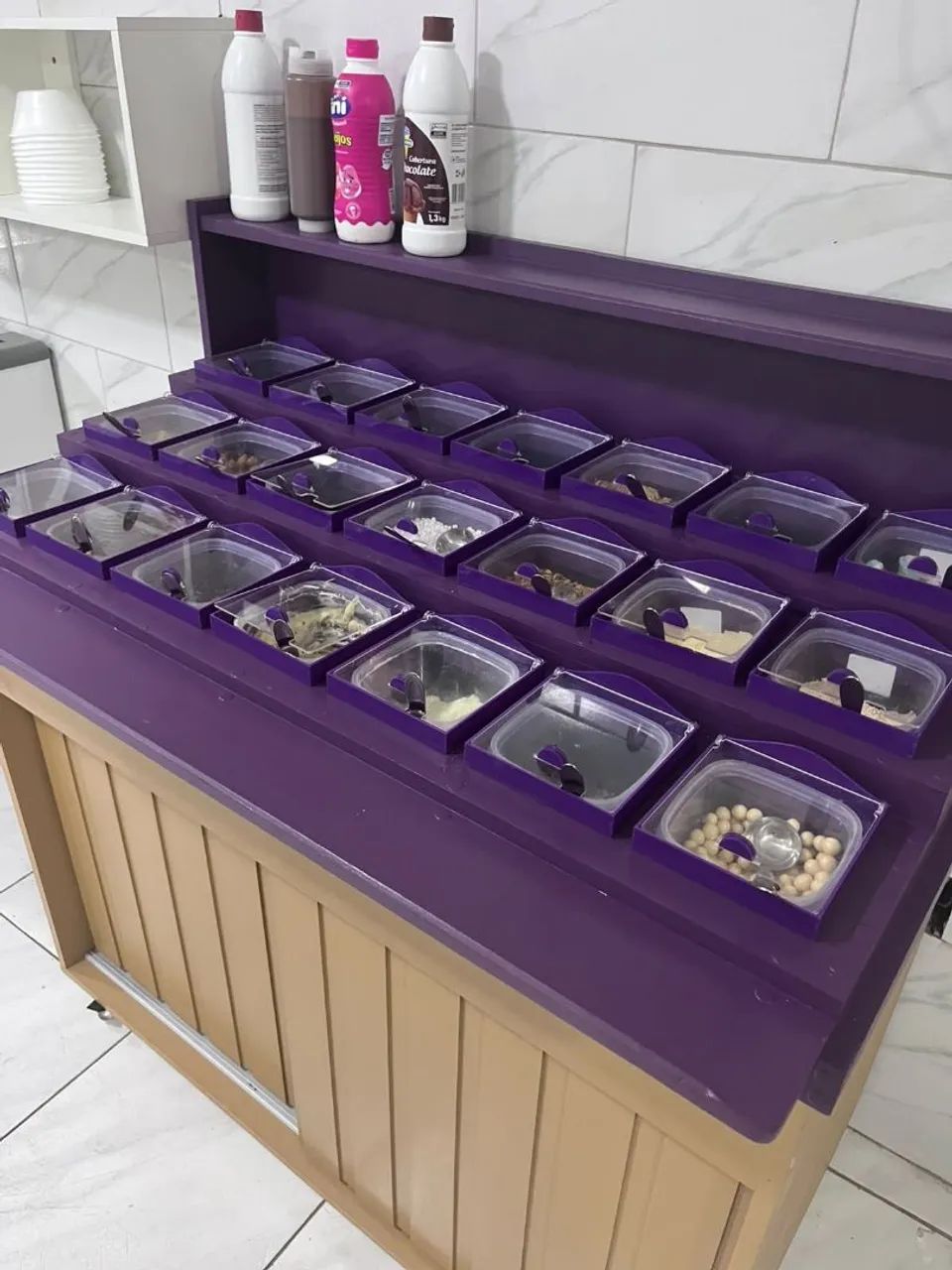 Móvel para açaí com cubas - Foto 4