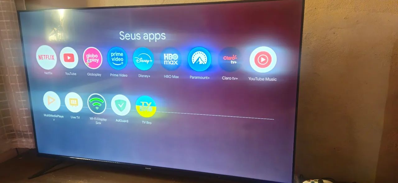 TV Phillips 50 polegadas 4k - Foto 2