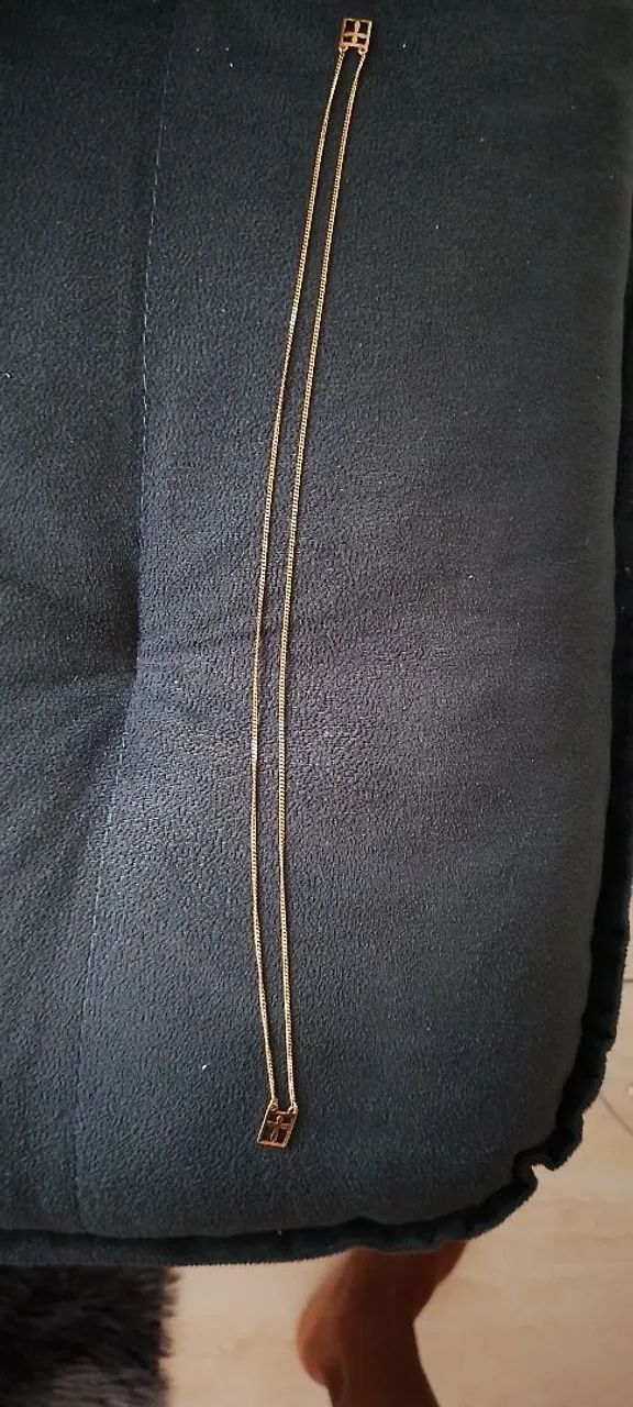 Corrente Rommanel 50 cm com pingente  - Foto 2