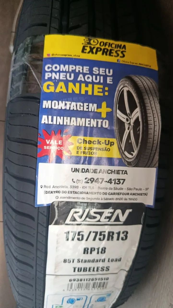 4 pneus Aro 13 175/75 - Foto 2