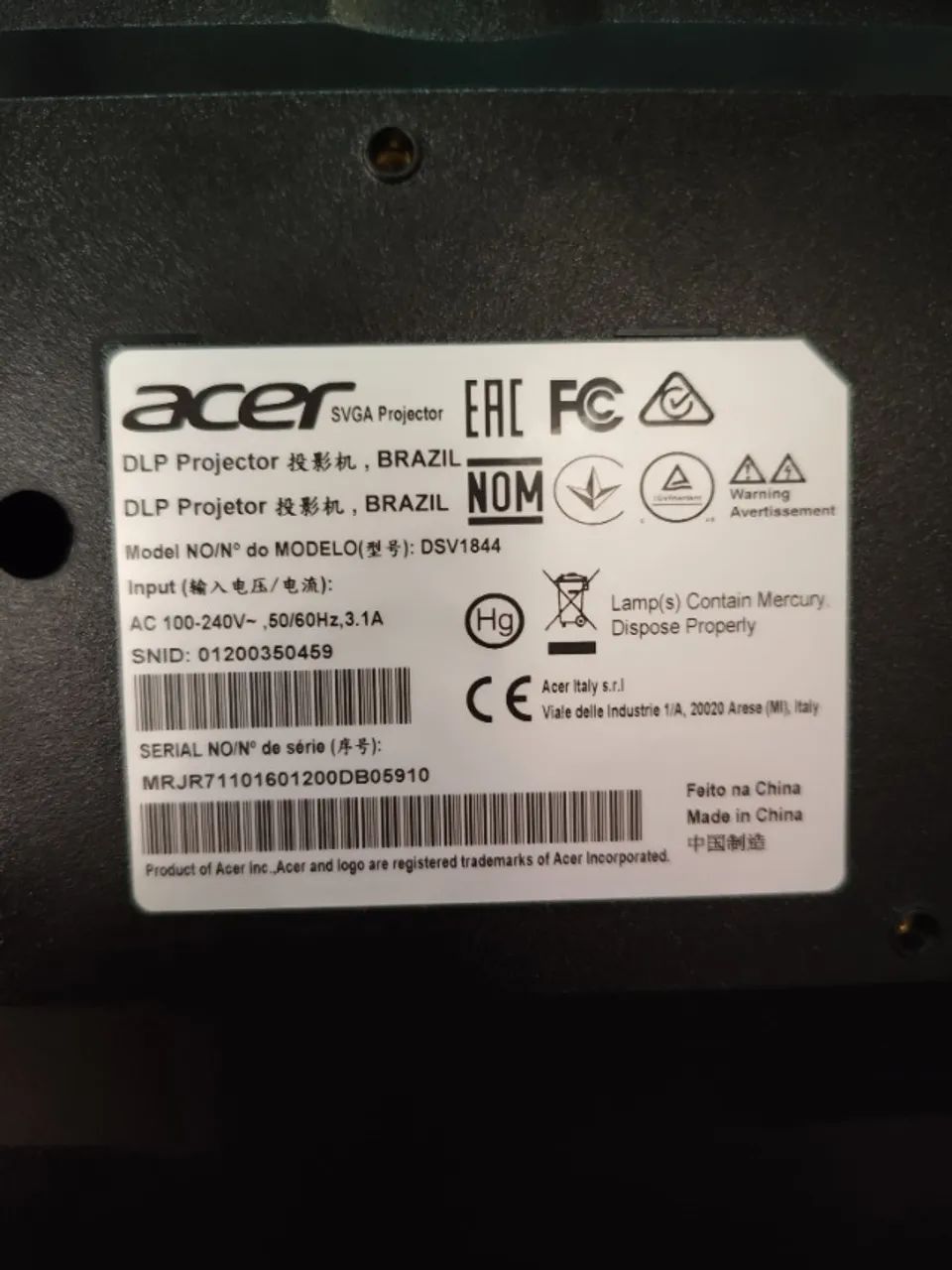 Projetor Acer - Foto 4